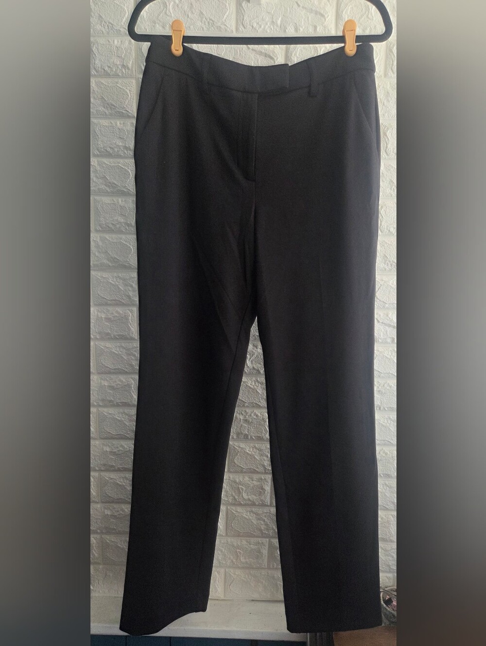 Simply Vera Vera Wang Classic Black Straight-Leg Trousers